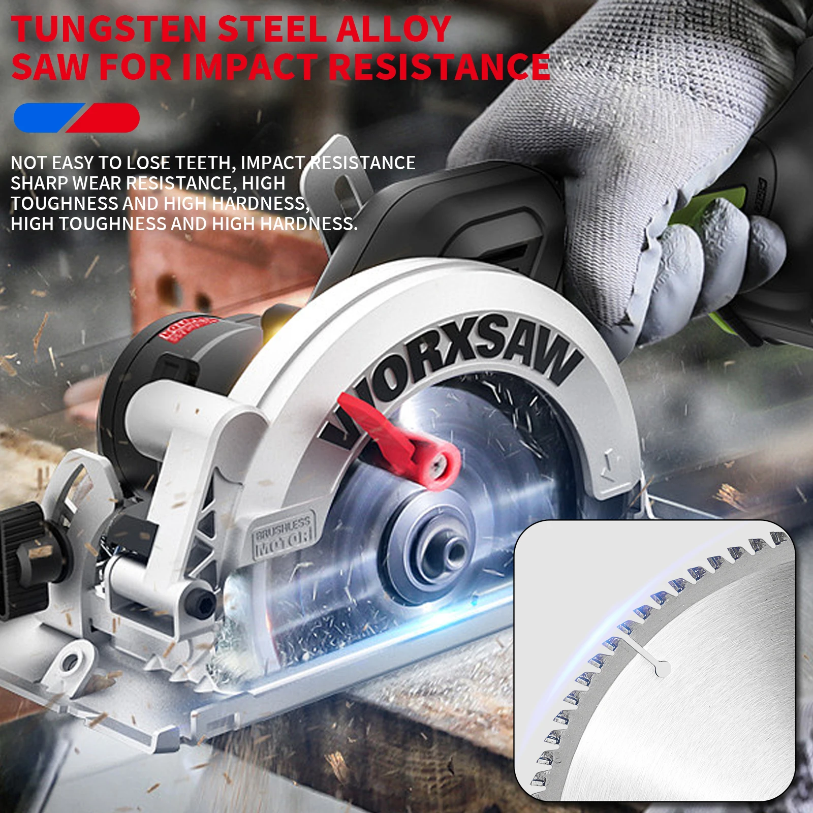 Dischi Da Taglio Per Legno 115mm - 2 Pezzi, In Carburo, Per Smerigliatrice Angolare - Foto 2