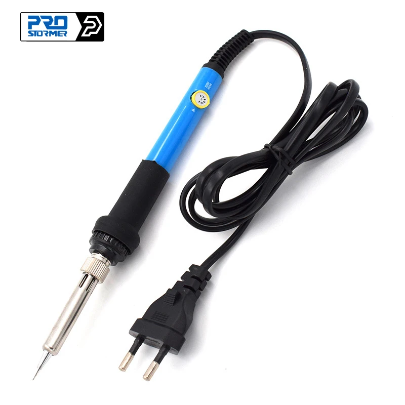 60W Electric Soldering Iron 200-450℃ Adjustable Temperature 110V/220V Rework Station Heat Pencil Tips Repair Tools by PROSTORMER soldering iron electric soldering iron soldering iron kit soldering iron set