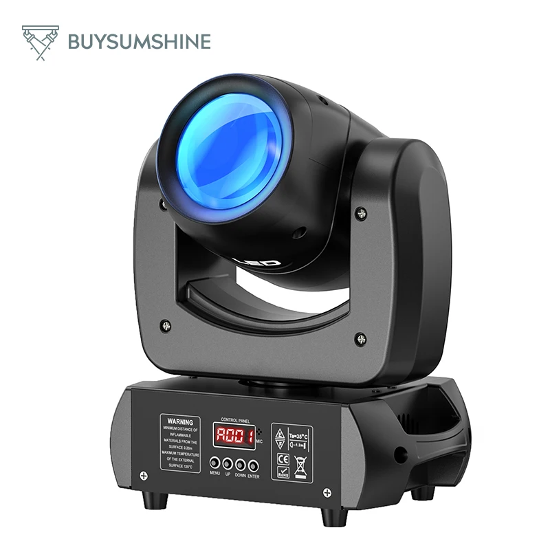 100W Moving Head Light LED Effect Gobo Lights Beam Stage Light DMX Dj Stage Lighting Party Disco