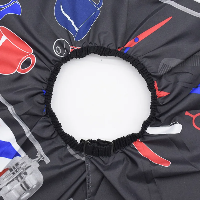 Haircut Cape Hair Waterproof Cloth Salon Barber Professional Stylist Retro Dressing Pattern Cutting