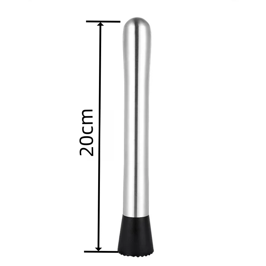 Bar Tools Bar Cocktail Shaker Mojito Mint Muddler Stainless Steel Wine Mixer