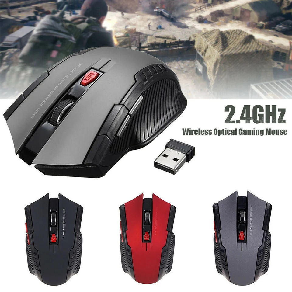 Accesorios De Componentes 2.4 GHz 800~1600 Dpi Mouse óptico