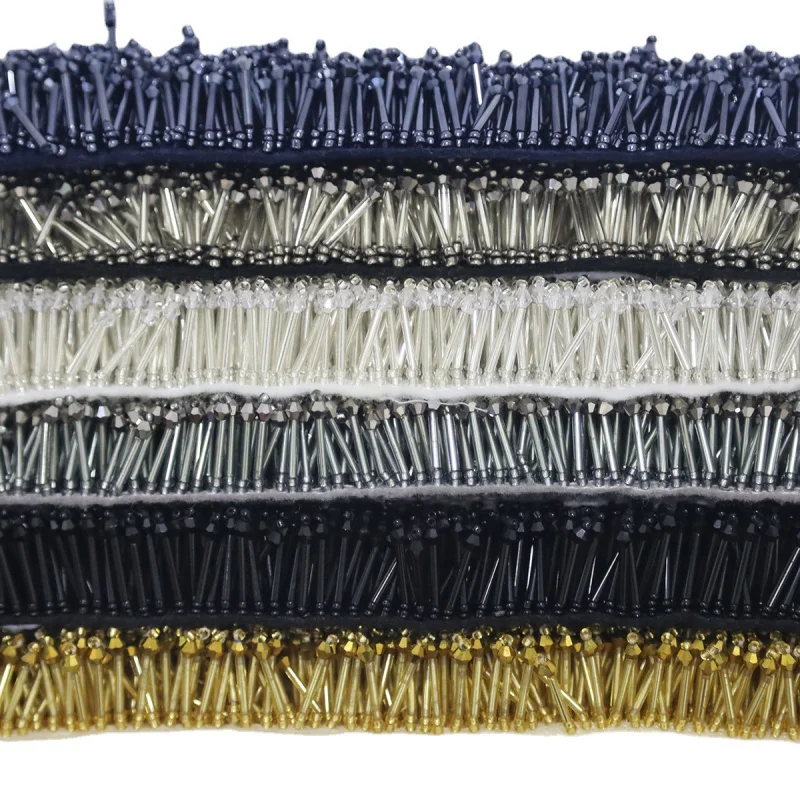 Shoes, Hats, Skirts, Ribbons, Accessories, Handmade Mustaches Beading Accessories Clothing Lace Decoration Exquisite Beaded Tass