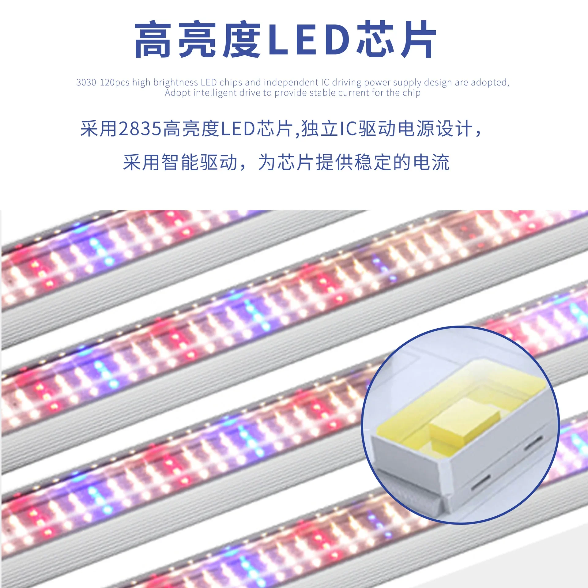 Full Spectrum LED Growing Lights 1/2/4/6PCS for Greenhouse Plants Veg Flowers Fill Light Soilless Cultivation Lamps led grow light
