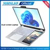 Dual-screen Laptop intel Processor N100 4 Core 4 Thread 3.4GHz 15.6-inch IPS 2K four-sided narrow screen 7-inch IPS Touch screen 1