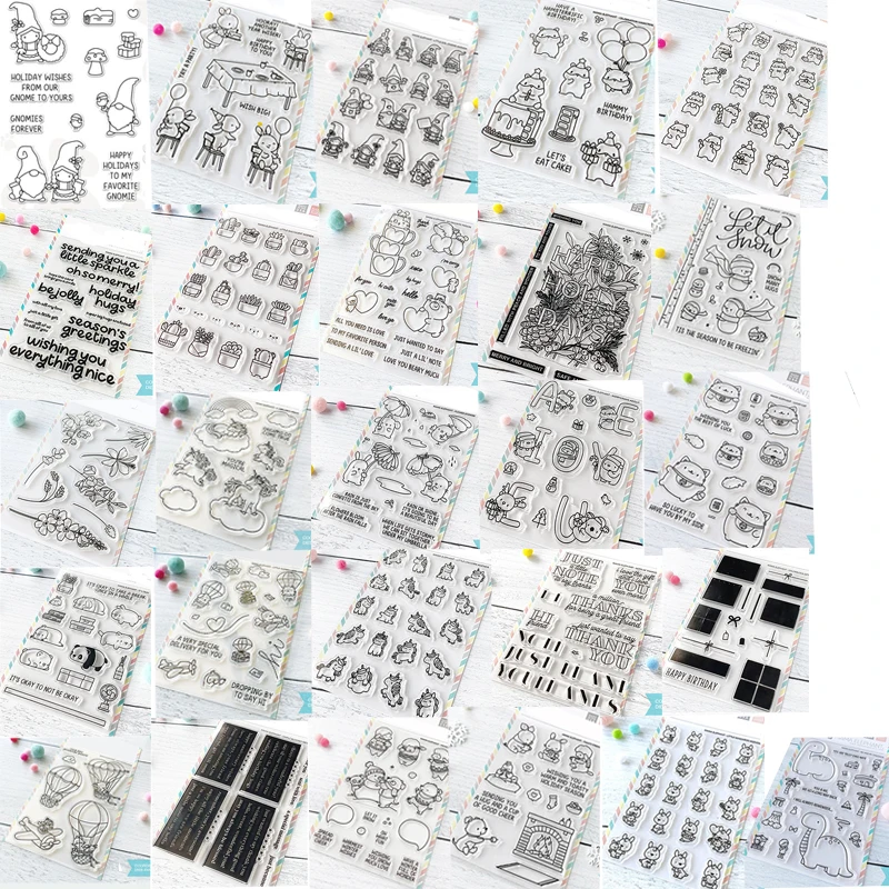 

2023 New Cutting dies winter animal lovely vintage metal cutting mold for DIY collection album/album decoration embossed card