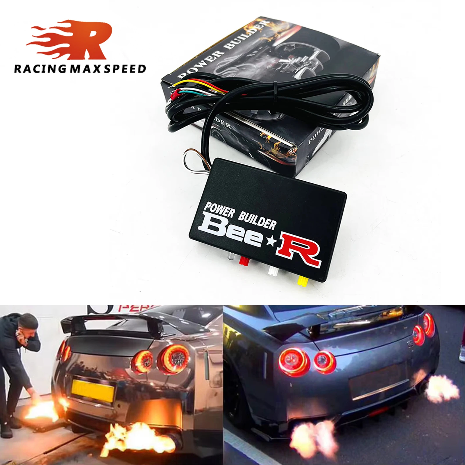 Builder Type B Rev Limiter Racing Exhaust Flame Thrower Ignition limitador de rpm Launch Control Fire Controller Car Accessories