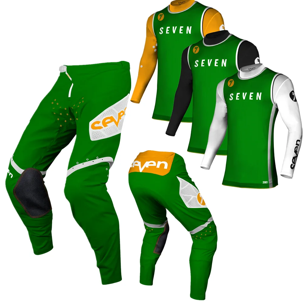 seven Dirt Bike Gear Set Motocross Kit Off Road Moto Jersey Set mx Combo Motorcycle Suit motocross gear set