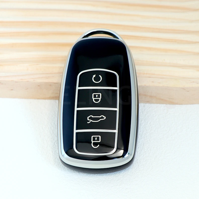 Soft TPU Keychain Holder & Key Cover Case