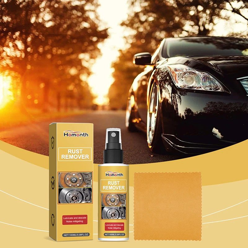 Xiaomi Car Rust Inhibitor Paint Quick Rust Remover Spray Metal Iron Powder Stain