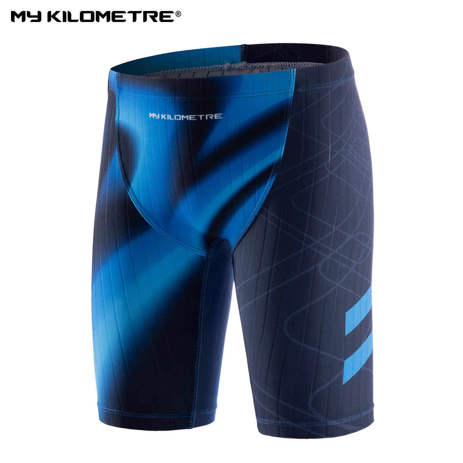 Boys' Athletic Swim Jammers Quick Dry Swim Trunks Competition Youth Training Swimming Shorts Kids Swimsuit MY KILOMETRE