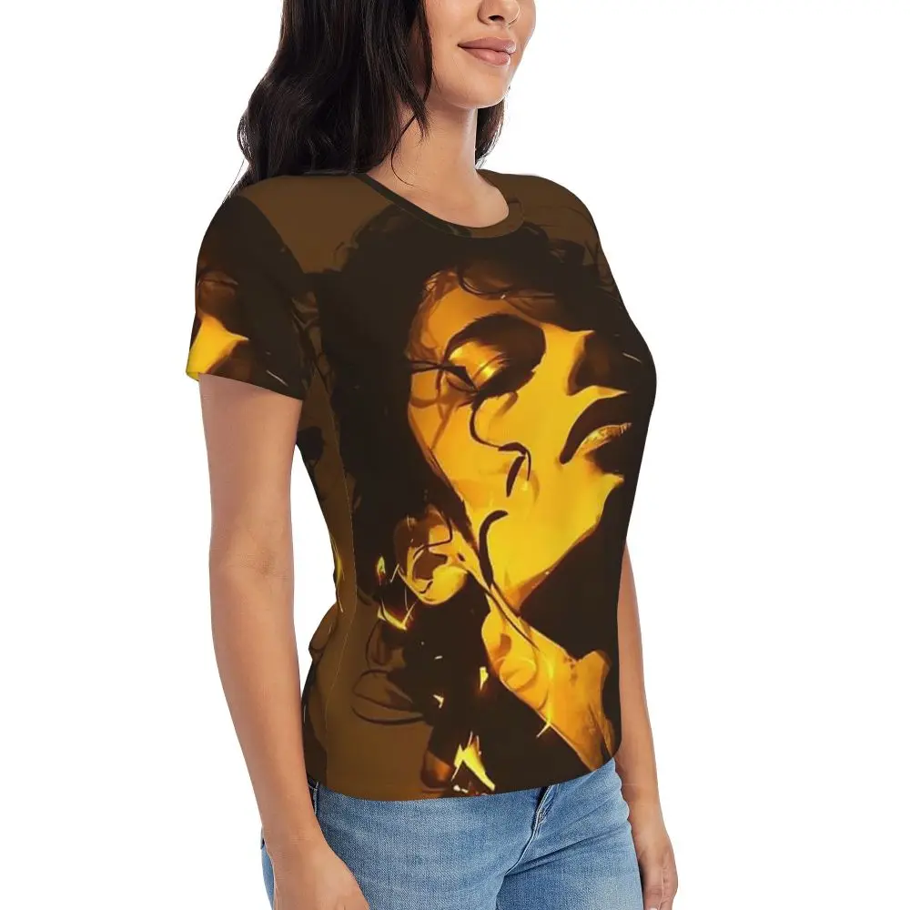 The King Of Pop Michael Jackson T-Shirt Women Short Sleeve T Shirts Round Neck Clothing Cotton Summer Tees Streetwear
