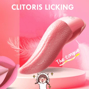 Tongue Vibrators For Women Clitoris Stimulation Sex Toys Oral Blowjob Pussy Heating Licking Vibrator Female Sex Toys For Women 2