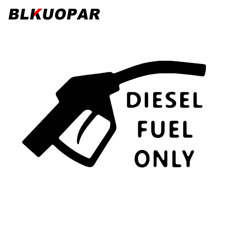 

BLKUOPAR только для дизельного топлива Автомобильная наклейка креативная устойчивая к царапинам индивидуальная графика Водонепроницаемая Солнцезащитная фотография