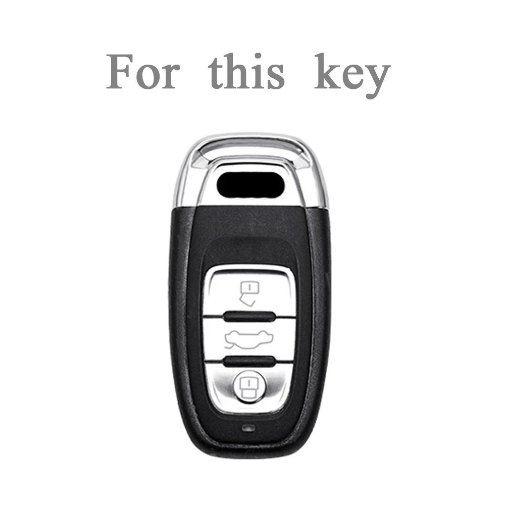 Premium Leather Shell Fob Key Case Cover Accessories