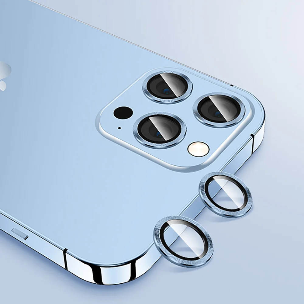 Metall-Kameraobjektivschutz für iPhone 16 Pro gehärtetes Glas iPhone 15 Pro Max 11 13 14 Plus 12 Mini 16pro Objektiv-Bildschirmschutz_voghion.com