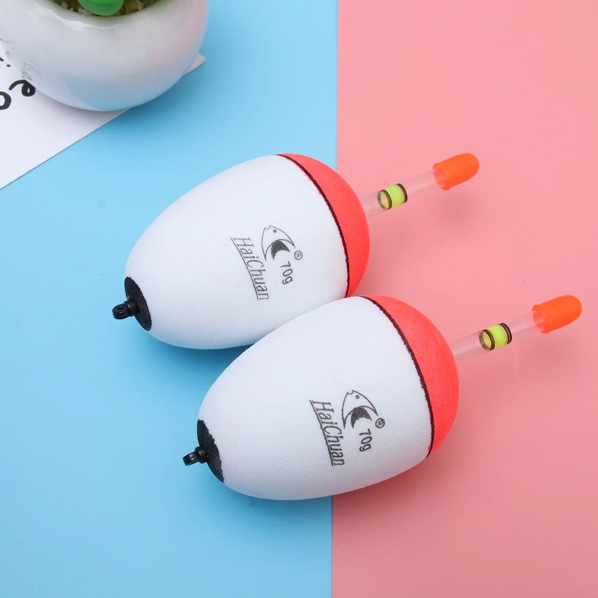 5 Pezzi 70G Galleggianti Galleggianti Per La Pesca In Mare Possono Essere Inseriti Bastoncini Luminosi Pole Belly Fishing (Bianco)