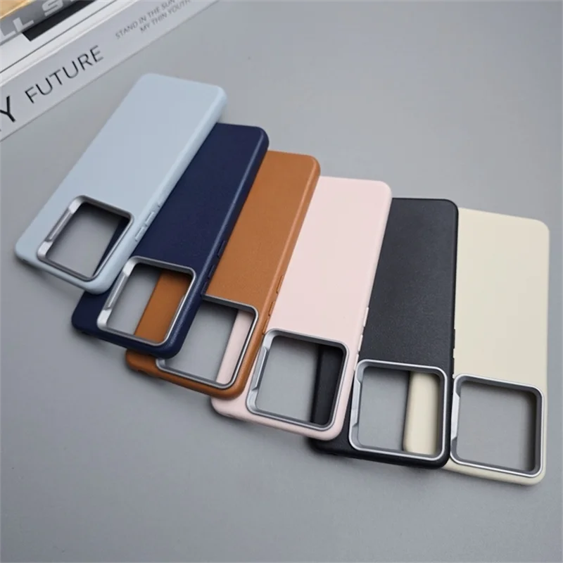 Luxury PU Silicone Shockproof Bumper Soft Case - Premium Back Cover Protect Shell