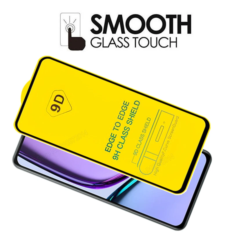 Premium 9D Full Cover Tempered Glass Screen Protectors (1-5 Pack)