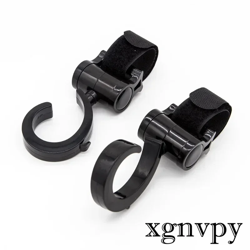 Xgnvpy 2Pcs/Set Hooks for Stroller Car Shopping Cart Hooks Baby Stroller Accessories Rotate 360 Degree Hook Pram Bag Hanger