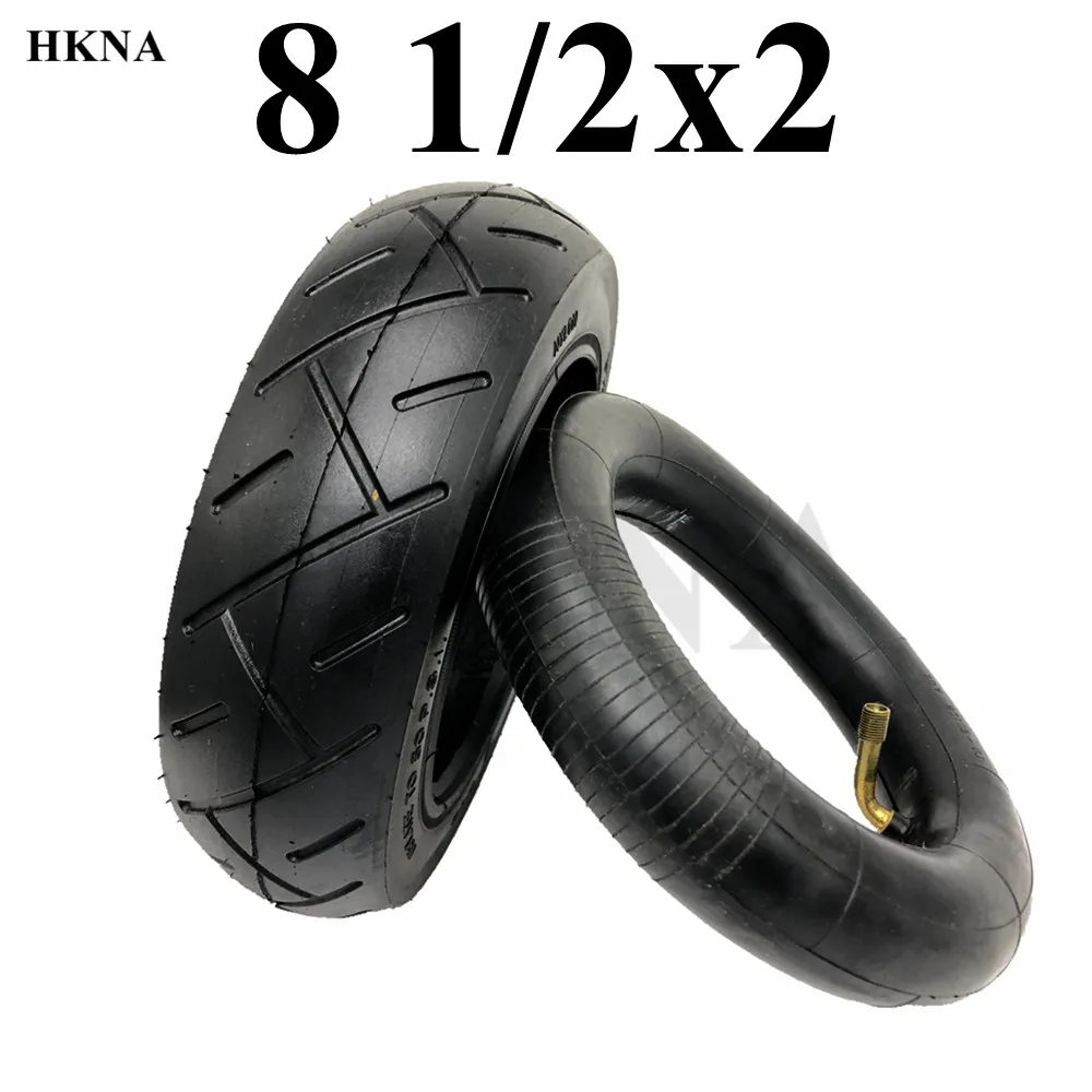 

New 8 1/2x2(50-134) Inner Outer Tyre 8.5x2 Pneumatic Tire for Inokim Light Electric Scooter Baby Carriage Folding Bicycle Parts