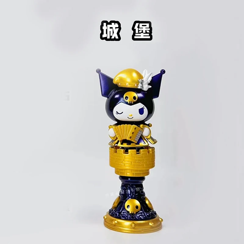 thumbnail image 1 of Auténtica caja sorpresa de la serie de ajedrez Kuromi de Sanrio de Toptoy, bonita colección de muñecos de acción, modelo de adorno, regalo de Halloween, 1 of 5