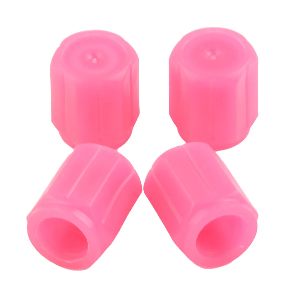 

Car Tire Universal Tire Valve Valve Covers 4Pcs ABS Car Tire Dark Fluorescent Luminous New Universal Valve Covers