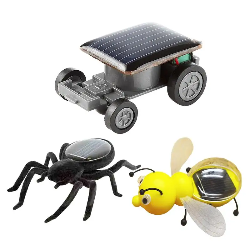 

Solar Powered Car Spider Moving Sports Car Toy Solar Power Car Educational Toy for Christmas Easter Children's Day New Year and