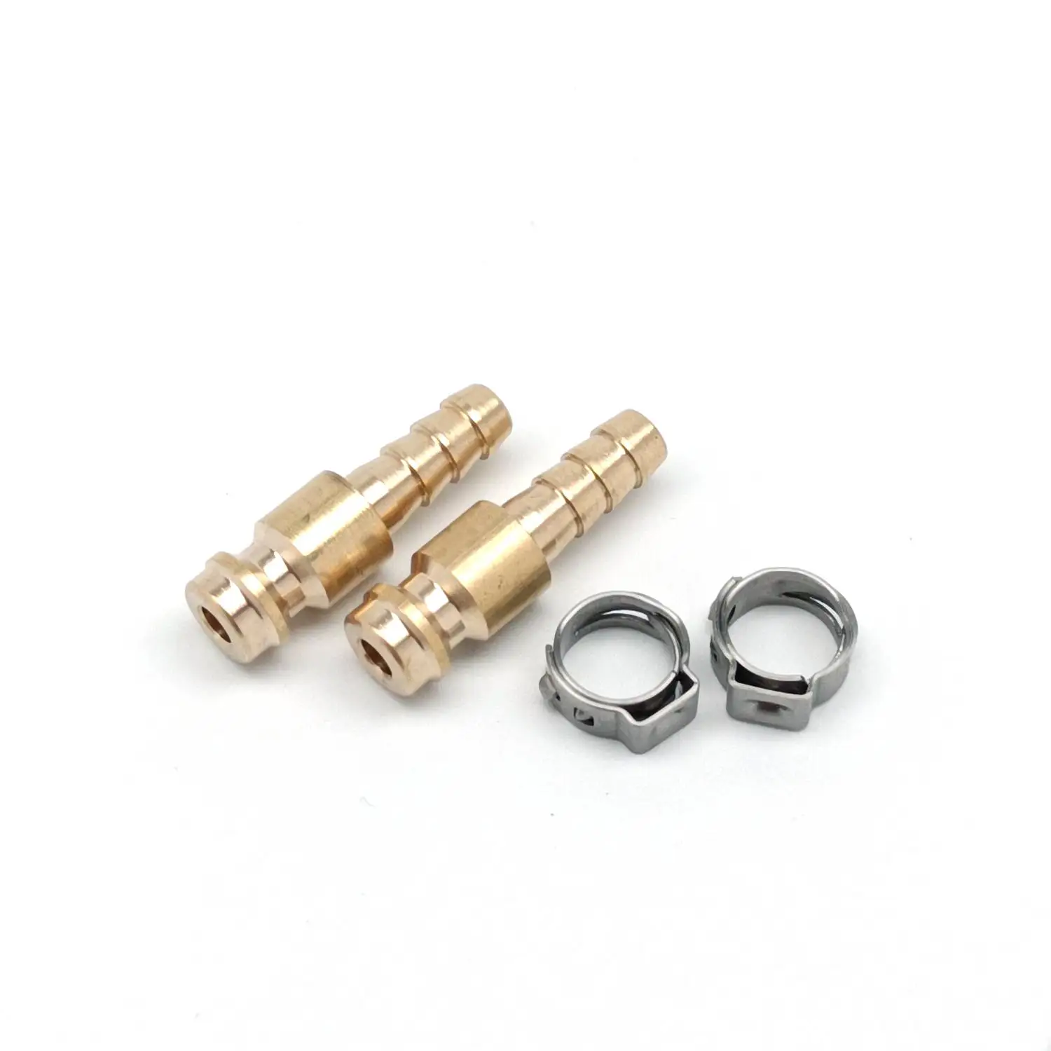 Fit Inside 5mm Outside 8mm Hose Pipe Water Cooled Gas Adapter Quick Connector 501D WP-18 TIG MIG Welder Part Welding Torch Plug djk10 25 djk35 50 djk 10 25 35 50 m16 m16x1 5mm dinse connector water gas adapter converter tig welding torch welder part