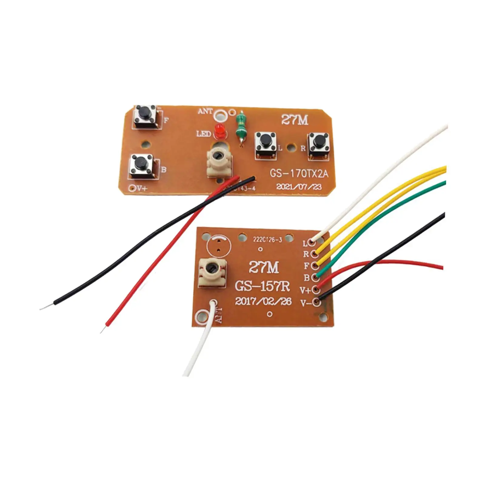 Remote Control Circuit Board PCB and Receiver Board 4CH Controller