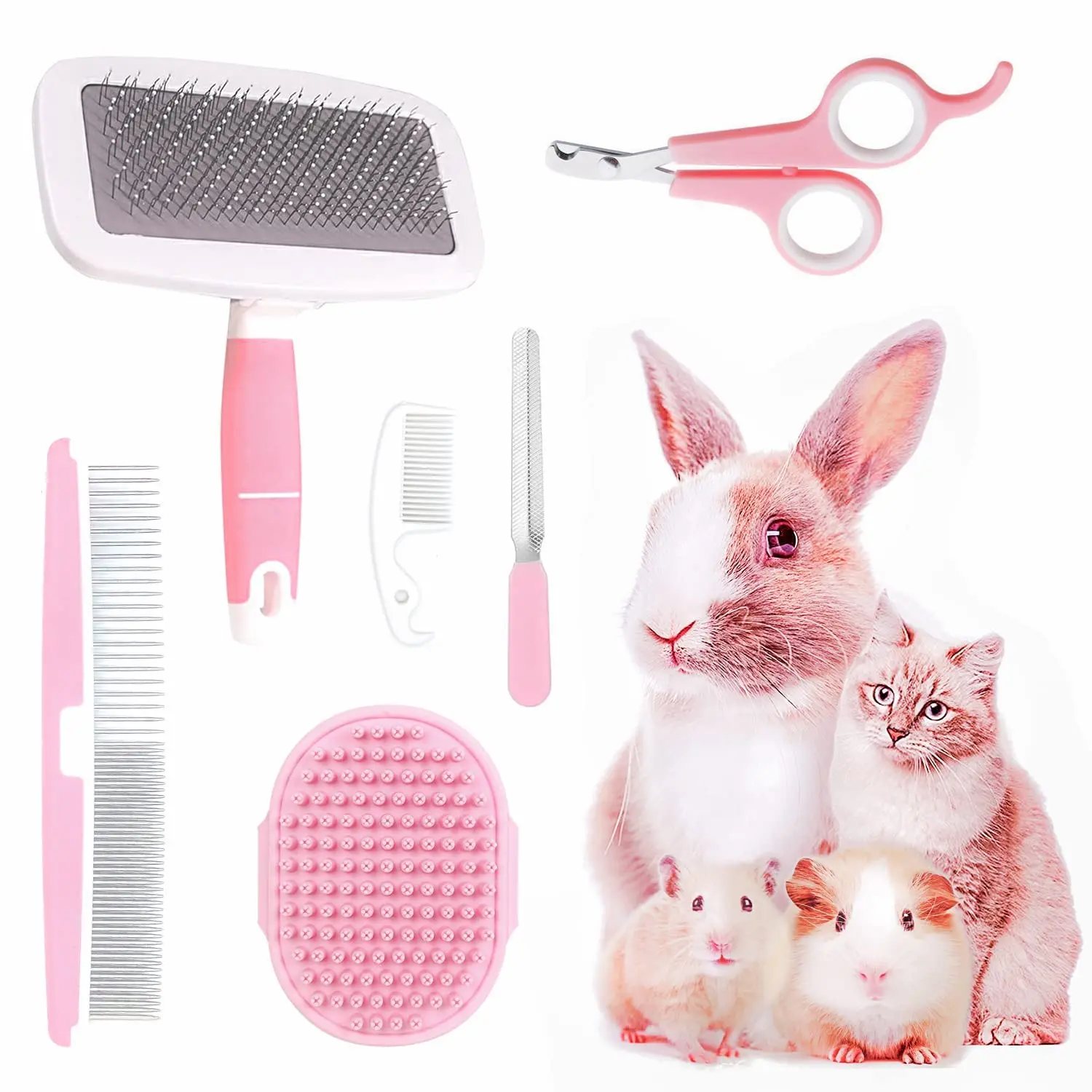 Pet grooming kit image 1