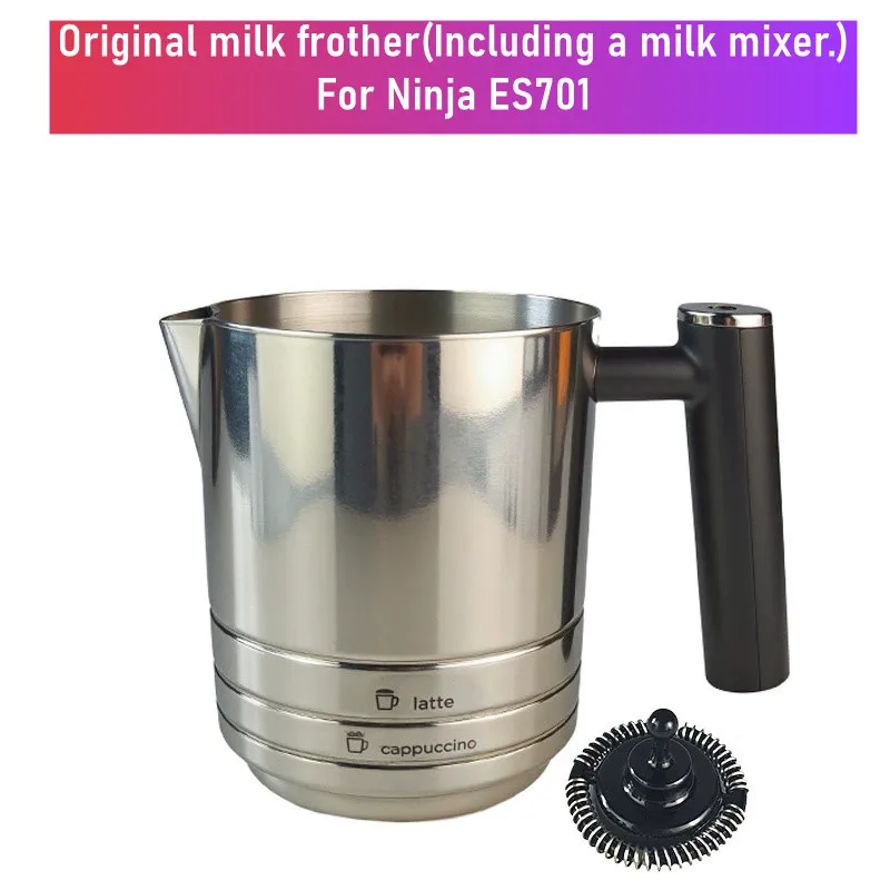 Original Milk Frothing Cup For Ninja Luxe Cafe ES601/ES655/ES701