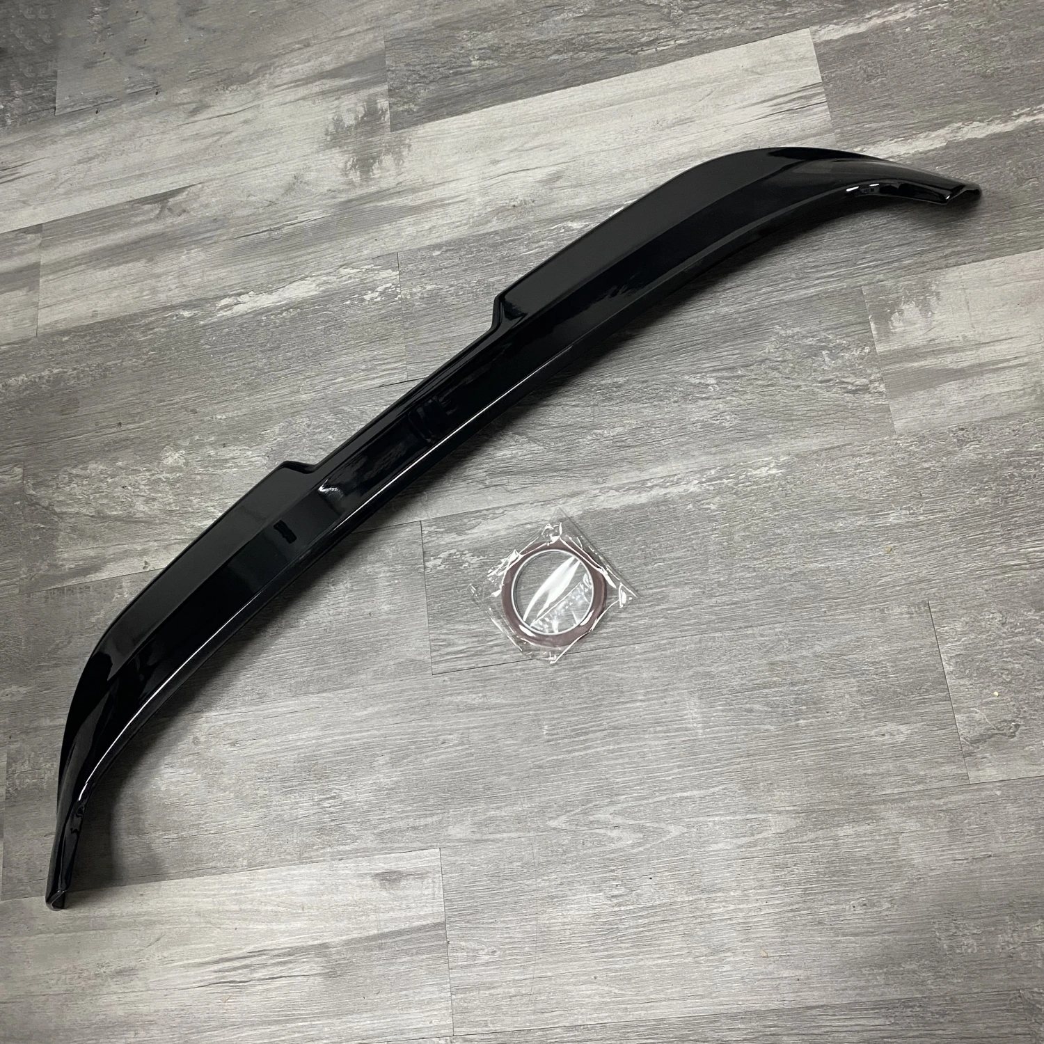 Gloss Black Oettinger Style Rear Roof Spoiler Wings View 6