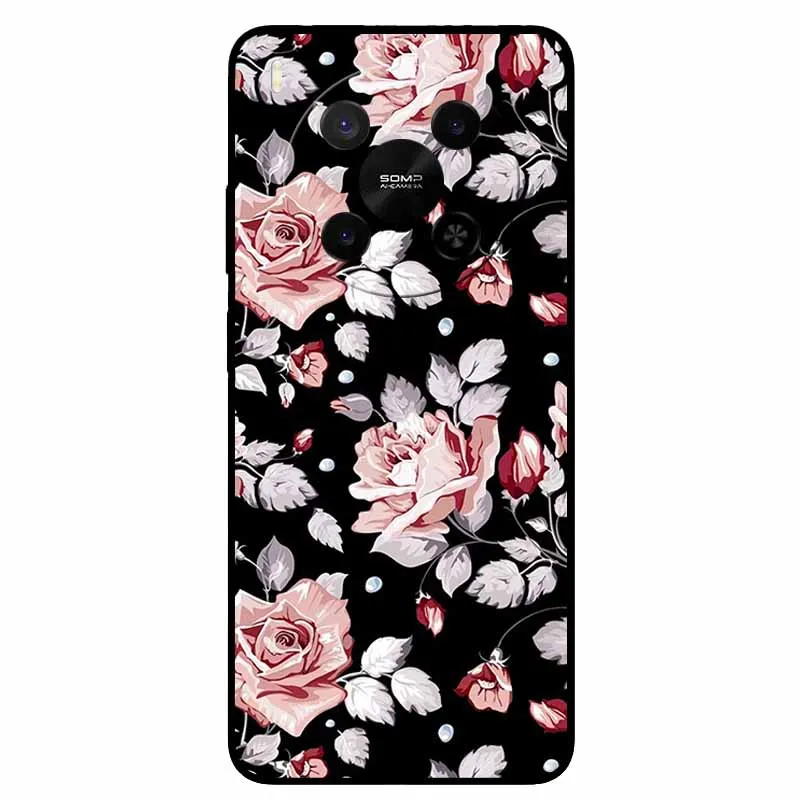 Lion Cat Black Soft Silicone Fashion Phone Case - Protective TPU Coque