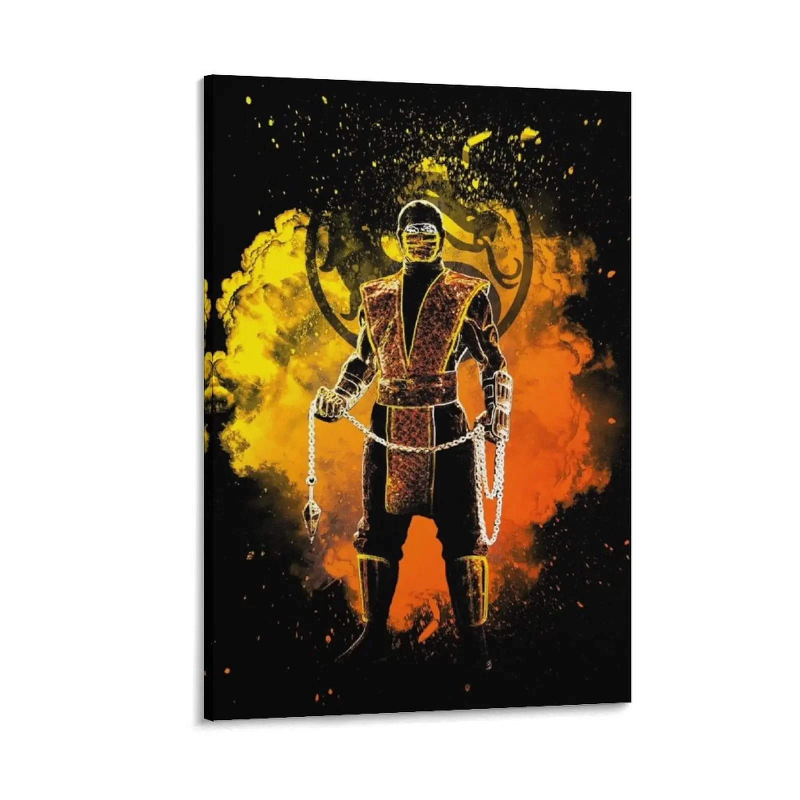 

Soul of the Fire Ninja Canvas Painting wall decoration painting room decorations anime posters decor