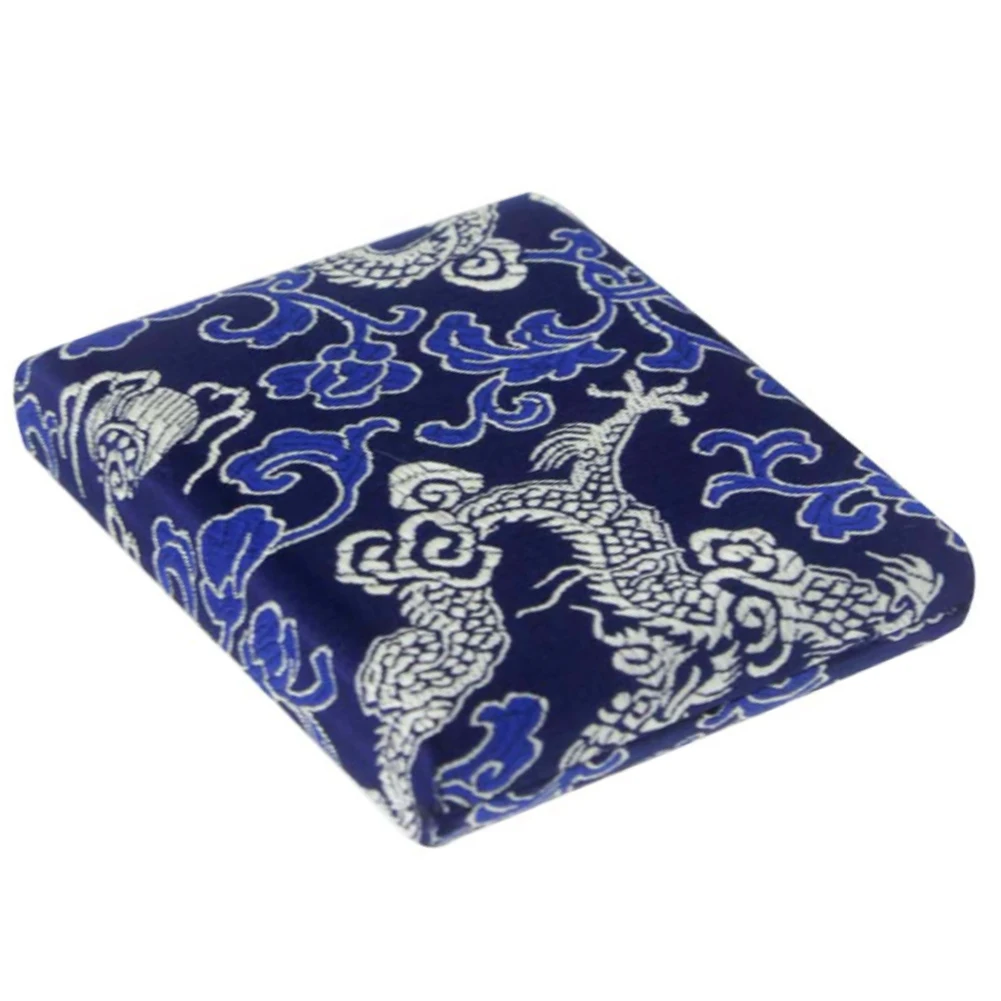 Hk.Lade Dragon Pattern Scatola Porta Canna Oboe In Legno Per 6 Pezzi Di Canne Oboe Blu