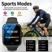 Smart watch with full touch screen, call, message reminder, music control and other functions, compatible with iPhone/android mo 6
