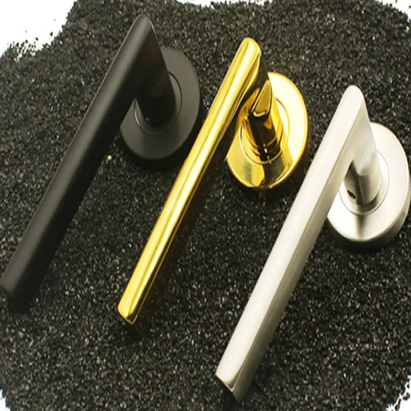 Barn Door Handles para Interior Sala Interior ao ar Livre de Madeira Único Lado sem Bloqueio Aço Inoxidável 304