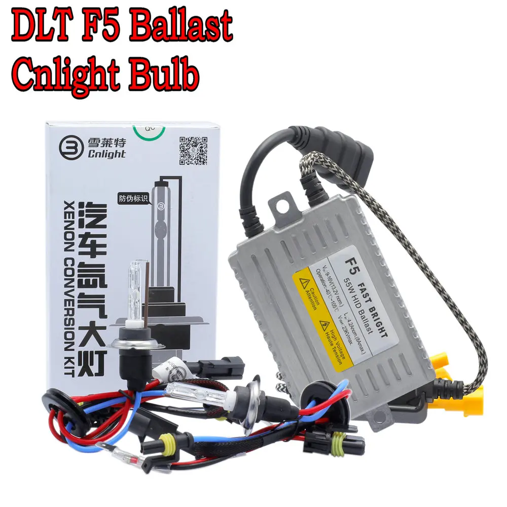 

Oright DLT F5 Fast Start Ballast Cnlight bulb H1,H3,H7,H11,HB3,HB4,D2H,9012/HIR2 6000K,8000K AC 12V 55W HID Xenon Kit car light