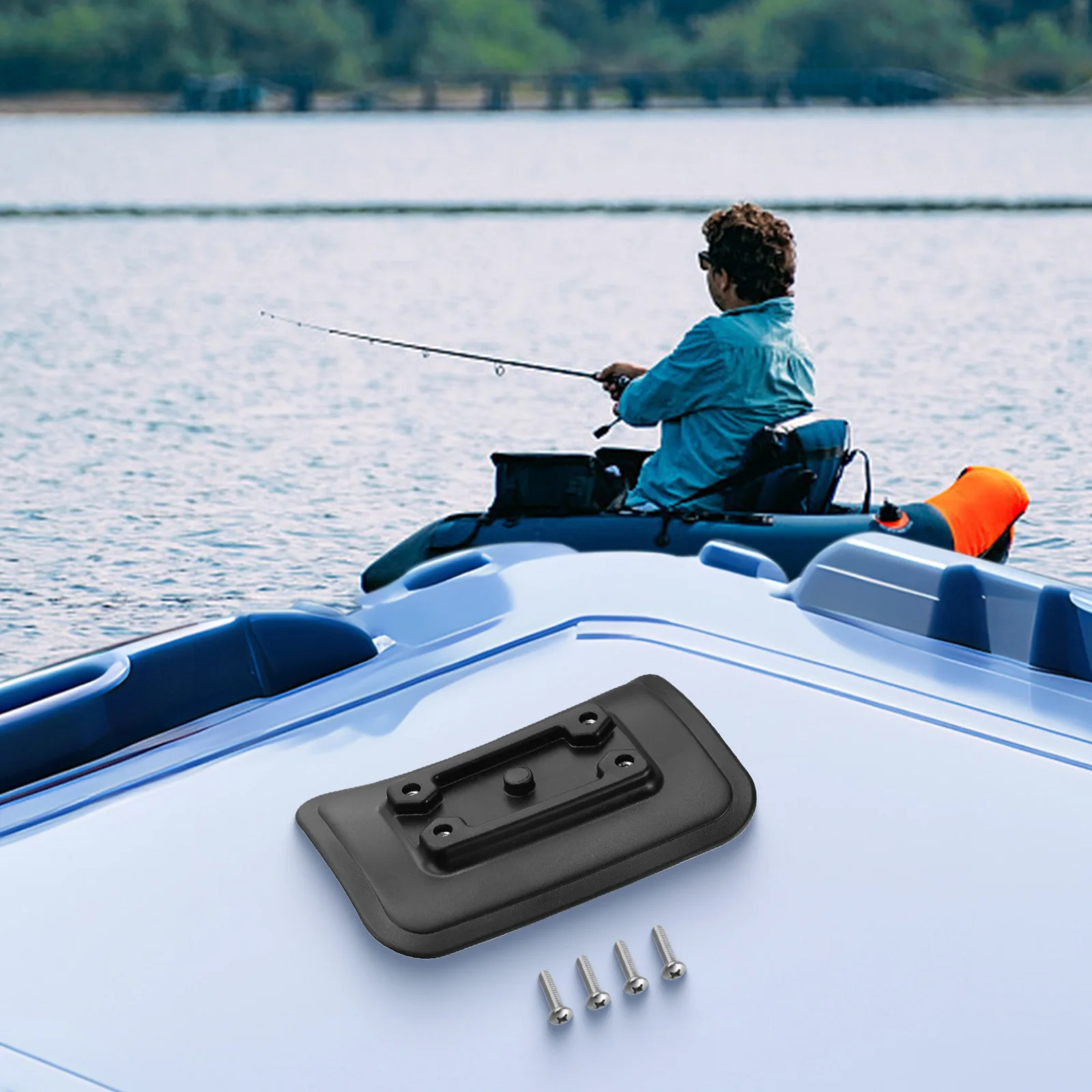 Kayak Inflatable Boat Fishing Rod Holders Fishing Rod Holders For