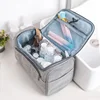 Waterproof Hook Up for Women Cosmetic Bag Travel Organizer Men Makeup Bag Make Up Case Bathroom Toiletry Pouch Wash Neceser 1