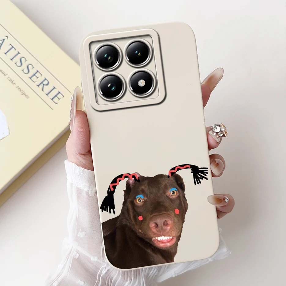 Cute Dog Cartoon Soft TPU Case - Full Camera Protection Cover