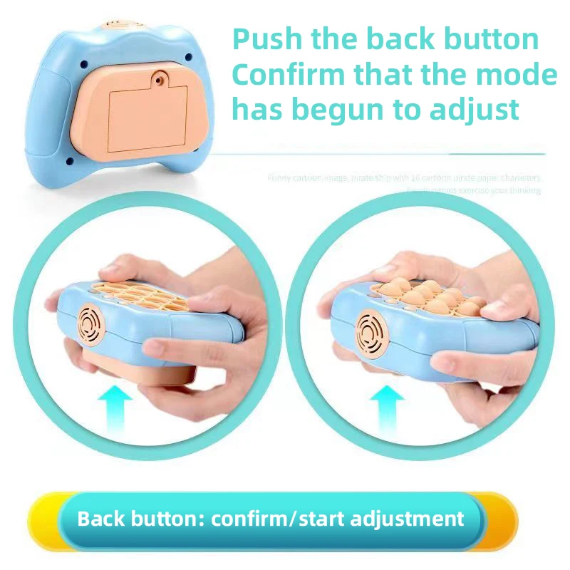Console de jeu Pop Light Push rapide pour adultes et enfants, jouet  anti-souligné, Fidget électronique, lumières Bubble Pro avec boîte, chaud -  AliExpress