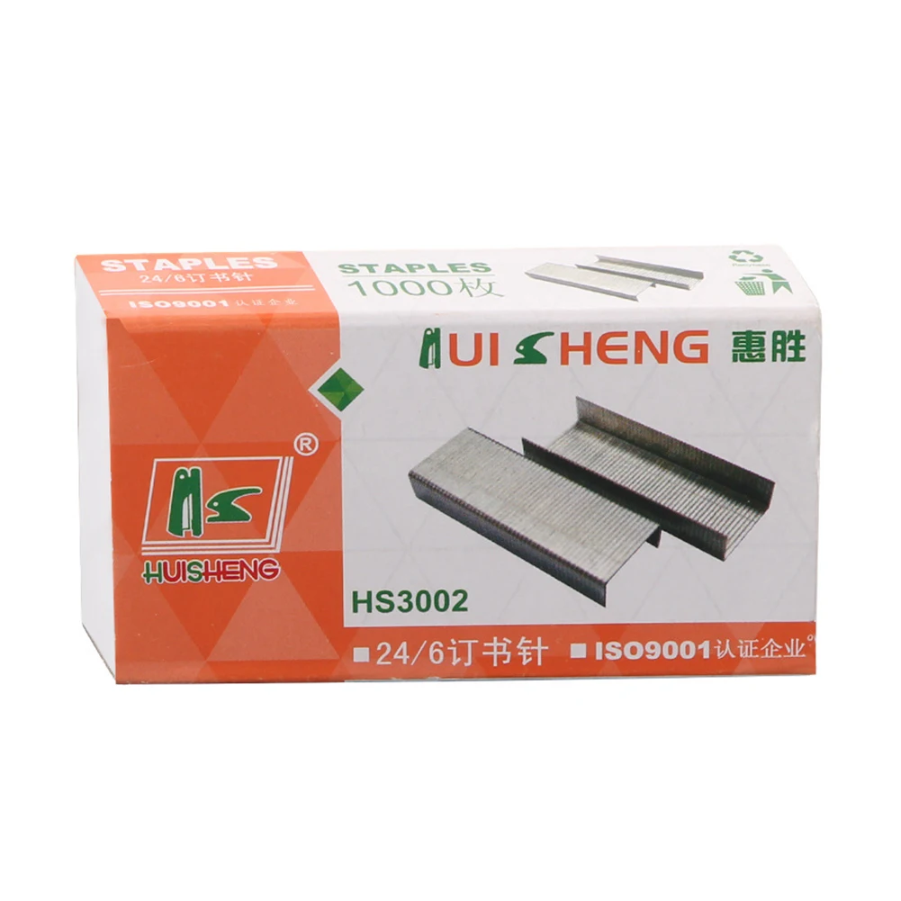 

10box Staple School Office Book Stainless Steel Accessories Nail For Stapler Galvanized Wire Stitching Portable Universal 24/6