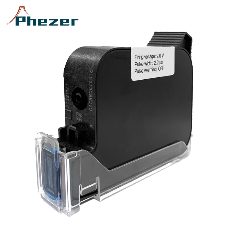 Cartucho de Impressora a Jato de Tinta Phezer Handheld Online Tinta a Nível Secagem Rápida Nível b Preto 127 mm Escritório Peças Originais pc Pcs Pcs 10 Pcs - Imagem 3