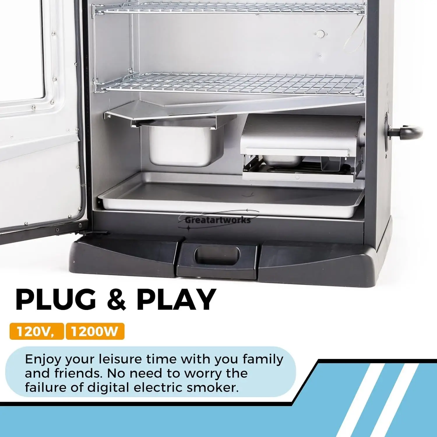 Element Kit Masterbuilt 20076414 1set Electric Smoker Grill