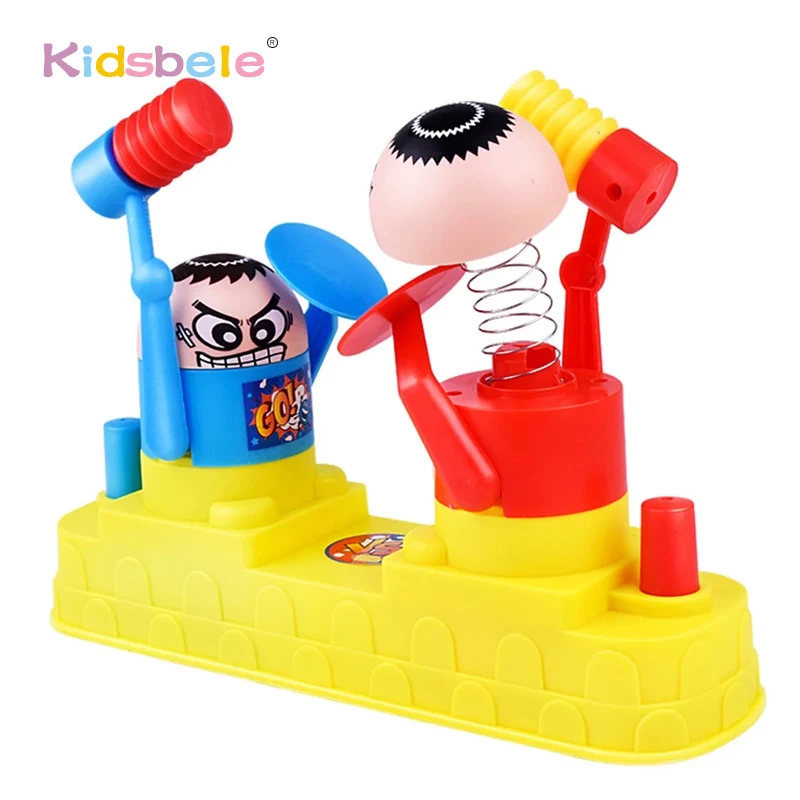 Battle Hammer Game Hit And Play Continuous Whole Family Hammering Hiding Stress Reducing Contest Hit Toy For Kids Two Persons