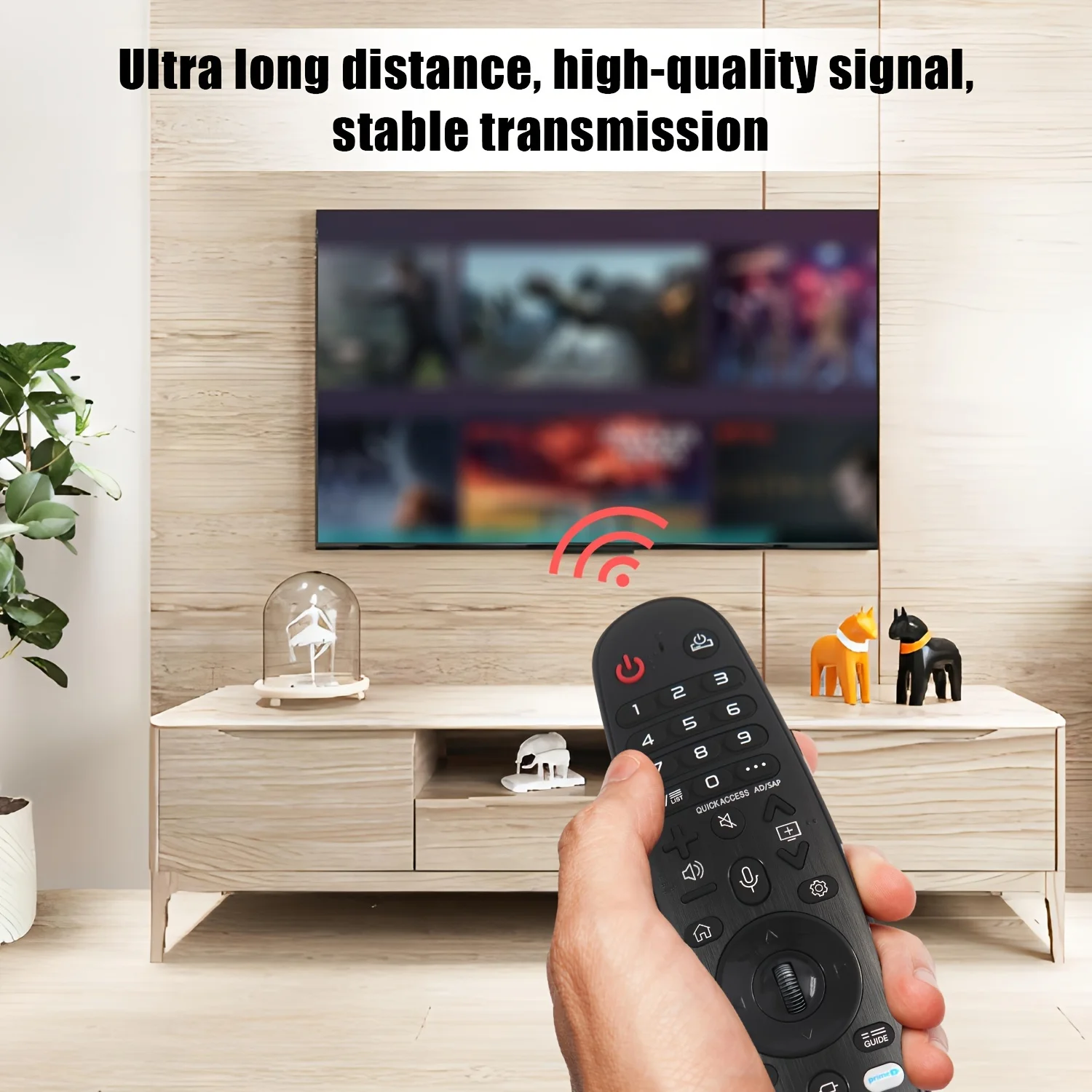 20GA AKB75855501 LG 스마트 TV용 NFLX 리모컨, 적외선 리모컨, LG 많은 스마트 TV 모델에 적합(포인트 없음)