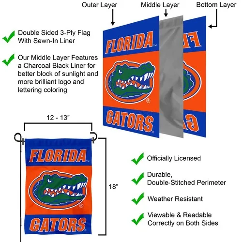 University of Florida Outdoor Garden Flag Banner