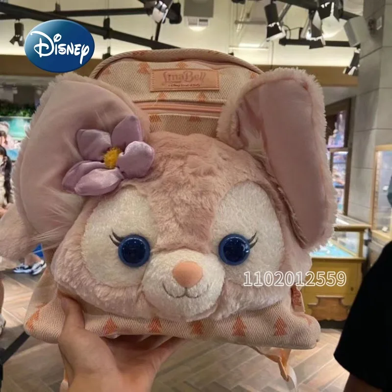 

Disney Lingna Belle New Backpack 3D Cartoon Women's Backpack Luxury Brand Doll Backpack Fashion Girls' Schoolbag High Quality
